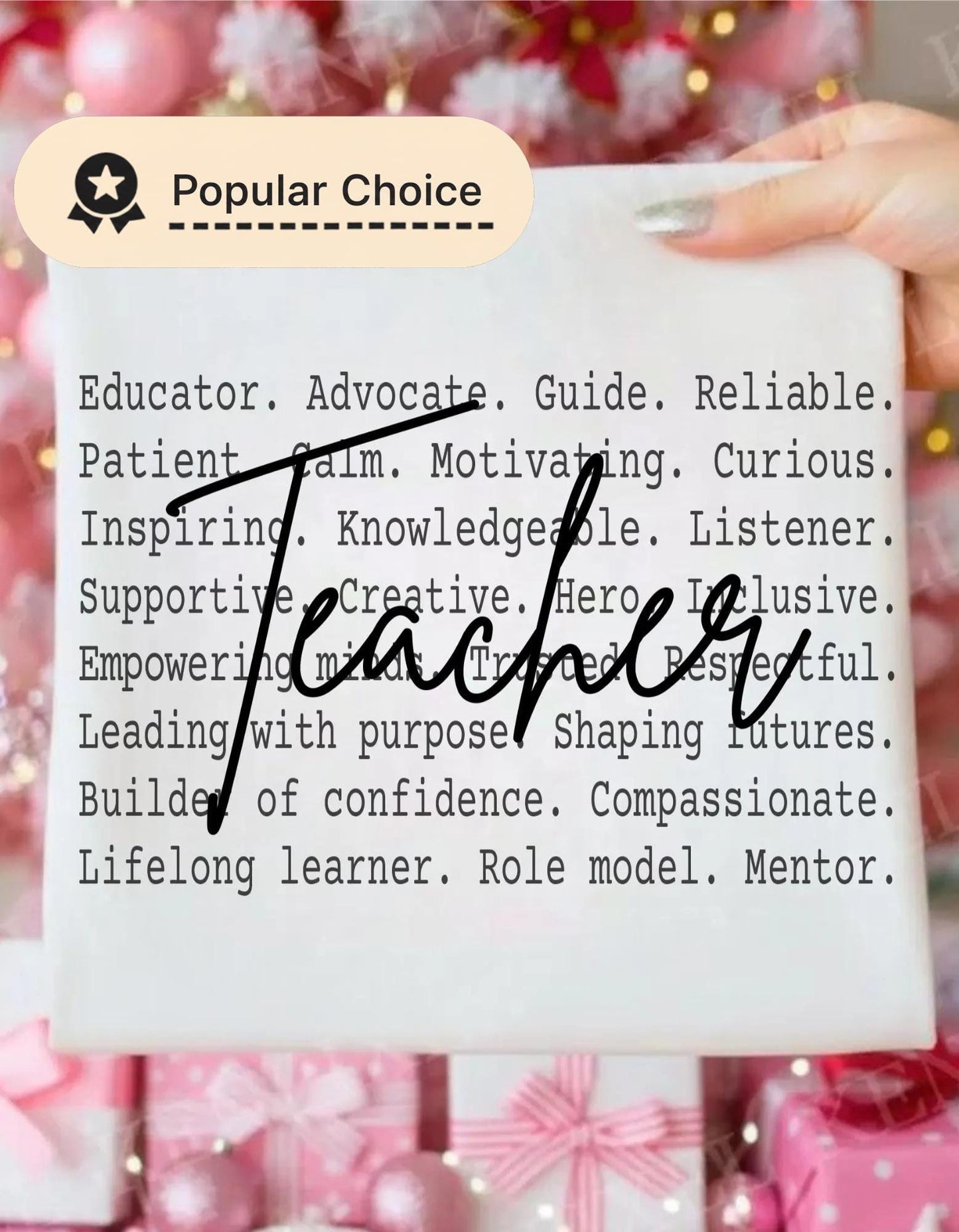 Teacher Definition Shirt design, Proud Gift for Teacher, Classroom Motivation Quote, Typography Text Design,