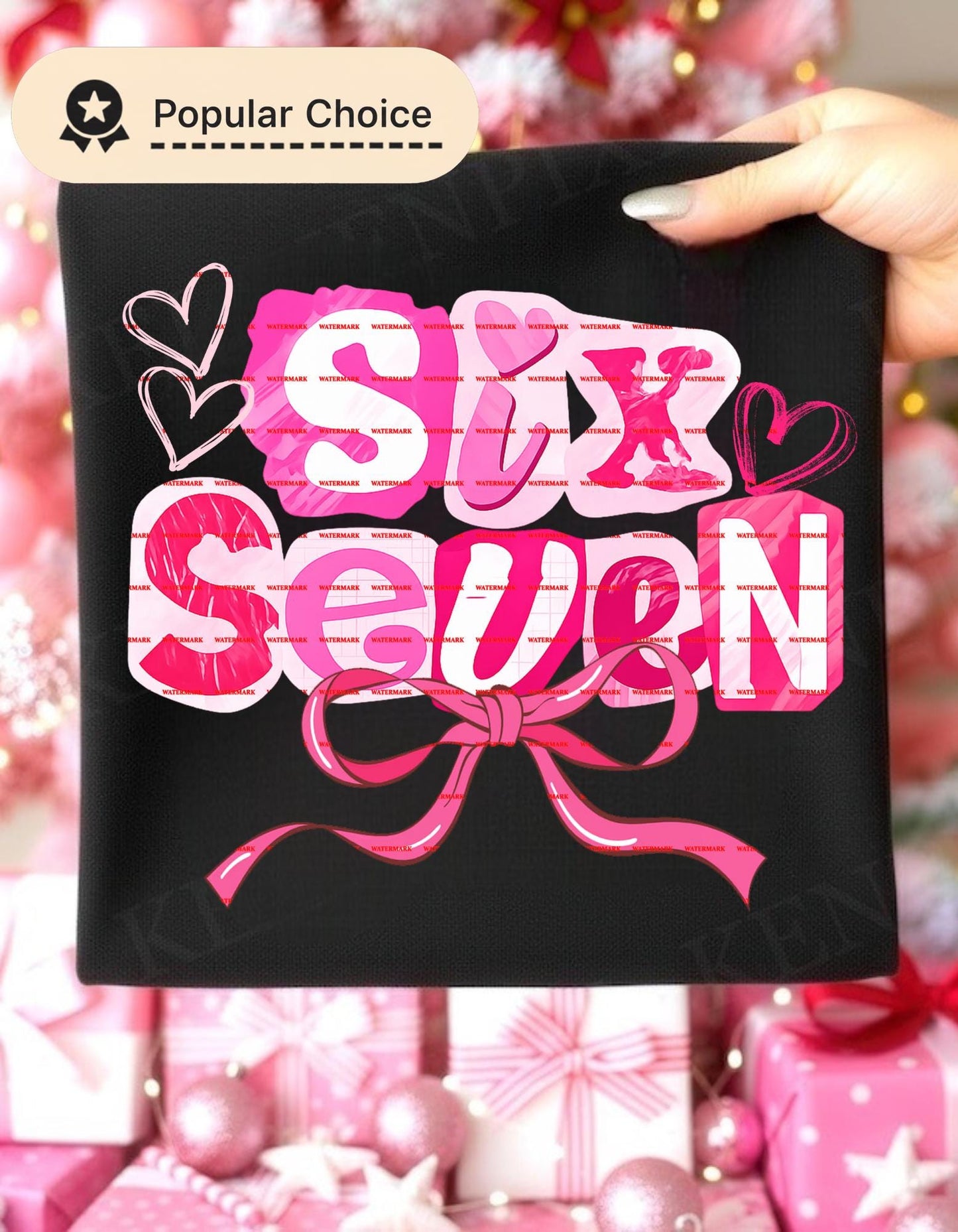 Six Seven funny Birthday Shirt Png file, 6th Birthday Outfit Girl, Cute Pink Birthday Sweatshirt, Kids Birthday Shirt, Girl Seven Shirt Png