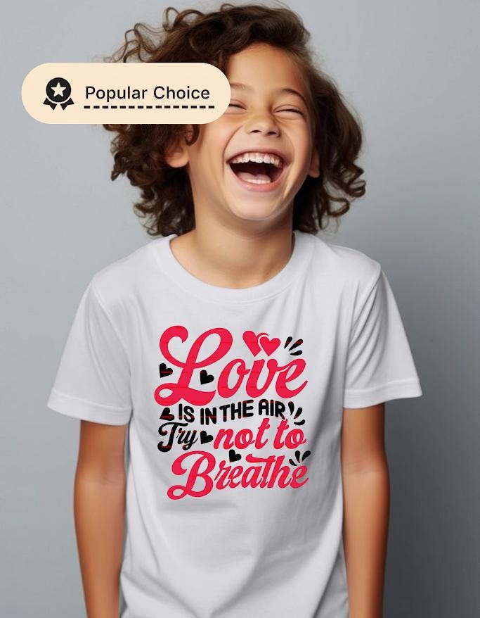 Love Is In The Air Try Not To Breathe Shirt Png, Funny Valentine Quote, Anti Love Humor Sarcastic Heart Graphic Tee Single Life shirt design