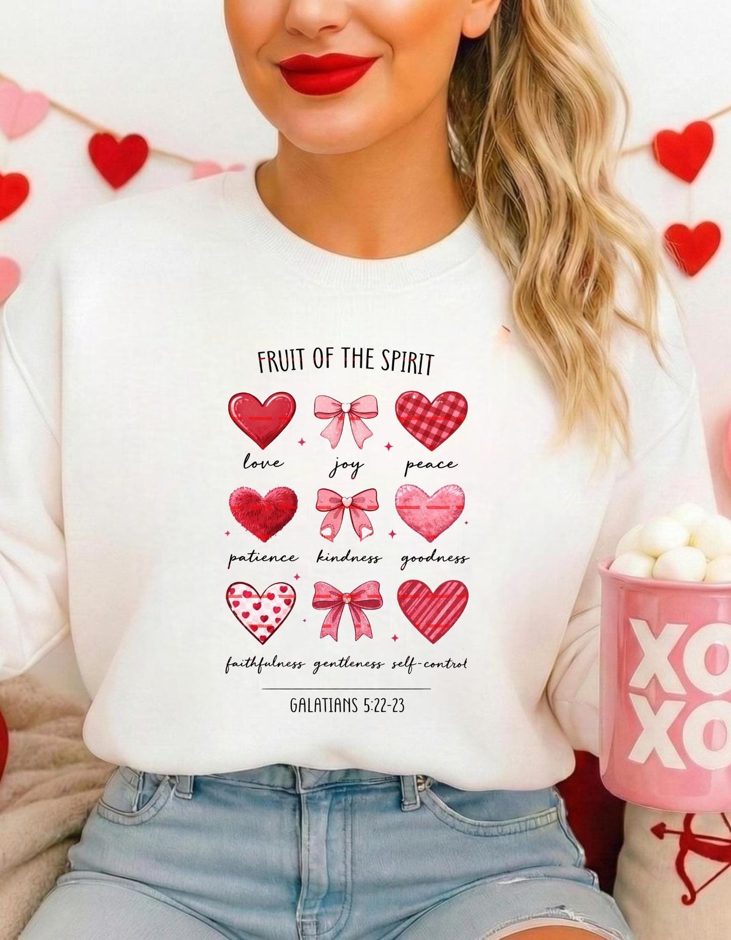 Fruit of the Spirit Png file, Galatians shirt png 5:22-23 Christian Design Love Joy Peace Faith Bible Verse PNG Cricut File, Religious png