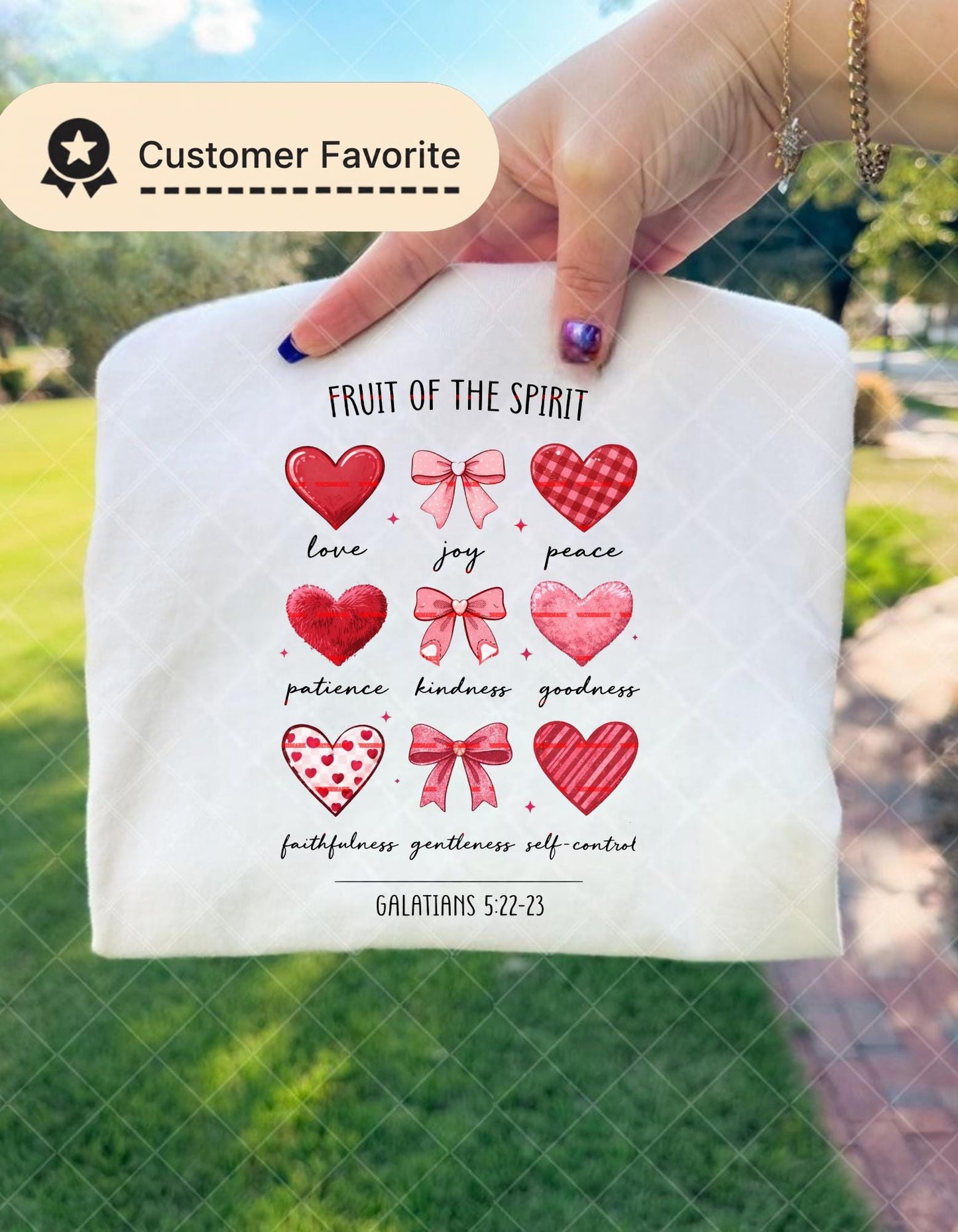 Fruit of the Spirit Png file, Galatians shirt png 5:22-23 Christian Design Love Joy Peace Faith Bible Verse PNG Cricut File, Religious png