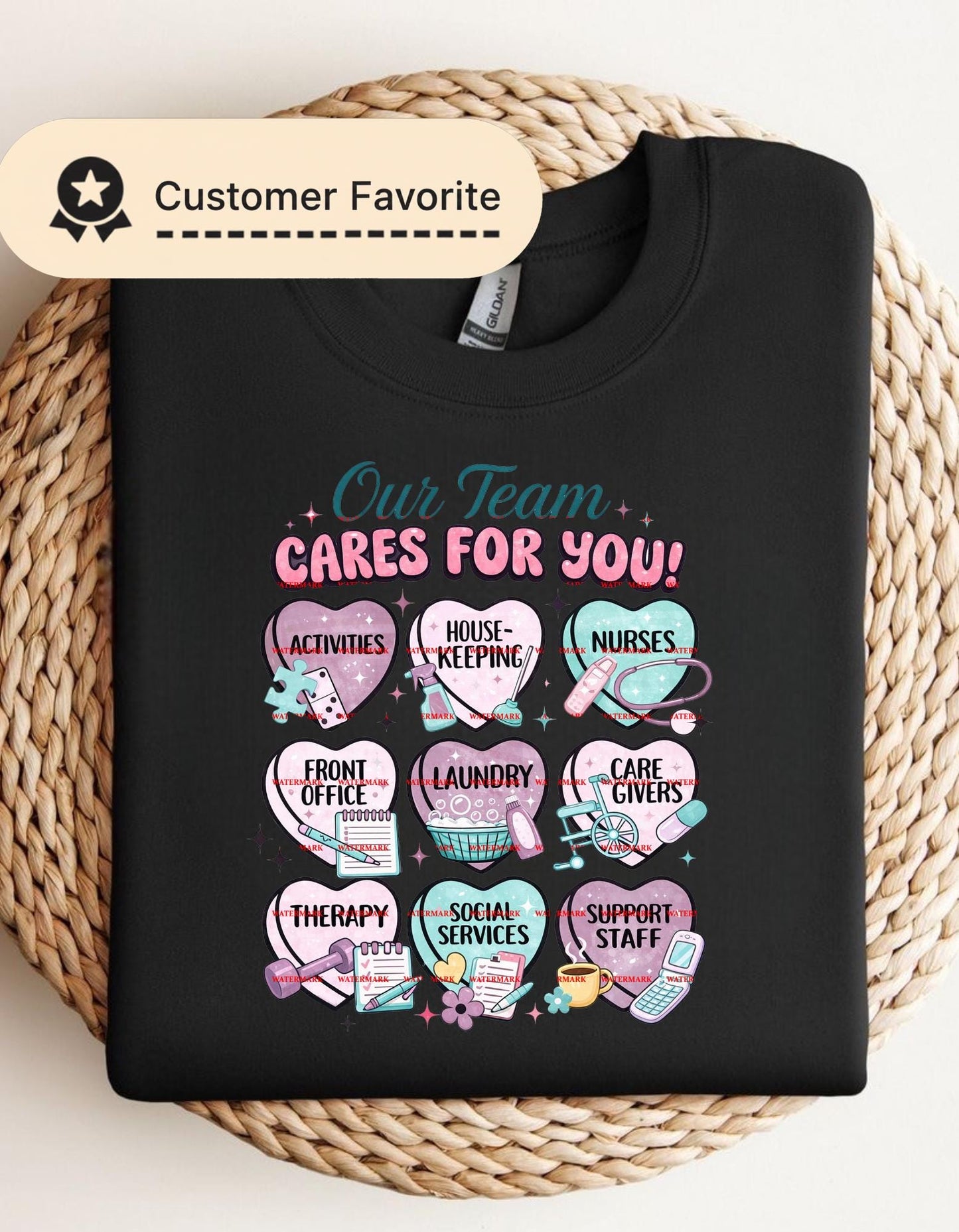 Our Crew Loves Caring For You PNG, Nurse Appreciation Design, CNA Healthcare Staff Graphic, Medical Team Shirt, Cricut Cut File Nursing life