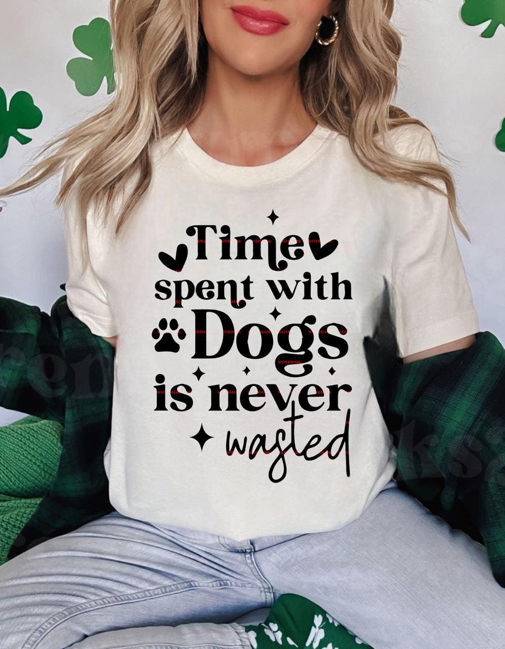 Time Spent With Dogs SVG PNG, Dog Lover Quote Design, Pet Lover Typography, Funny Dog Saying, Sublimation Print, Cricut File, Pet dogs