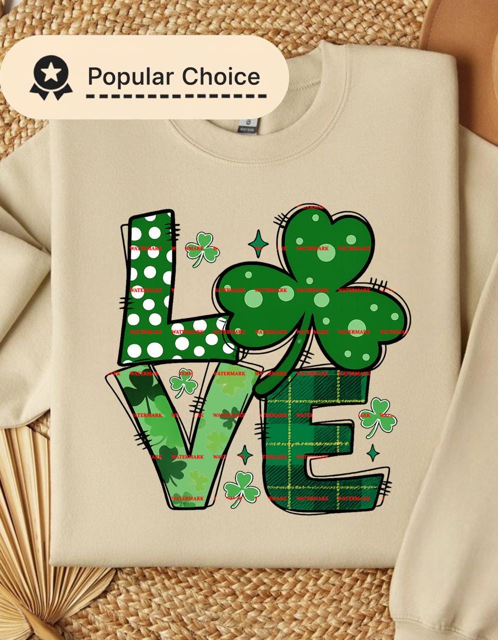 St Patrick’s Day Love PNG, Shamrock Love Design, Irish Clover Sublimation, St Paddy’s Day Shirt Graphic, March sublimation, Green Love