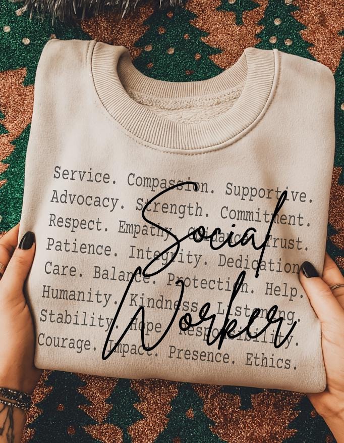 Social Worker Shirt Compassion Service Advocacy Quote Design, Workers appreciation png, Support Care Community Impact Professional Gift Tee