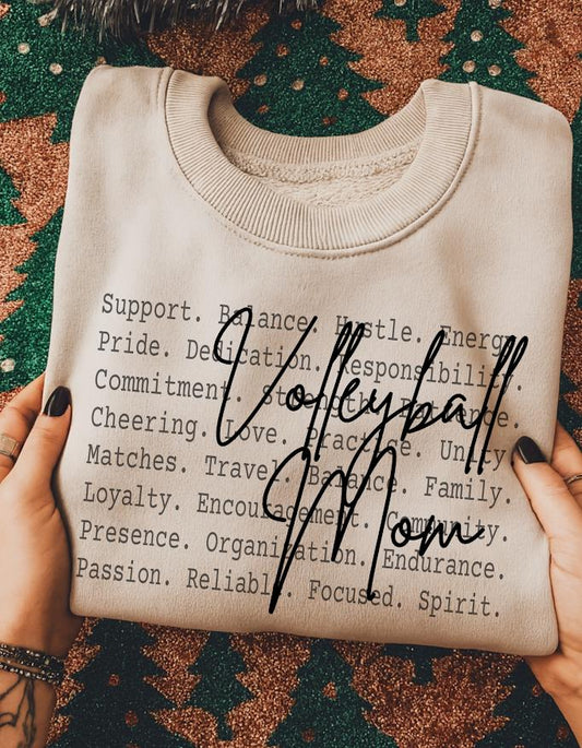 Volleyball Mom Shirt design, Proud Volleyball, Sports Mom Png Quote Design, Team Support Game Day Gift Tee, Sublimation, Sports shirt png