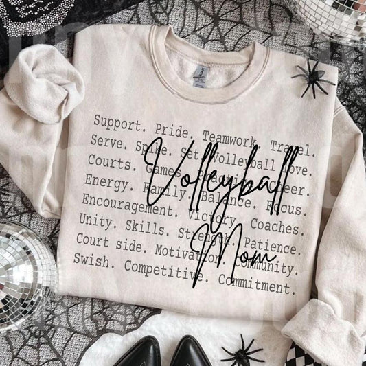 Volleyball Mom Shirt design, Proud Volleyball, Sports Mom Png Quote Design, Team Support Game Day Gift Tee, Sublimation, Sports shirt png