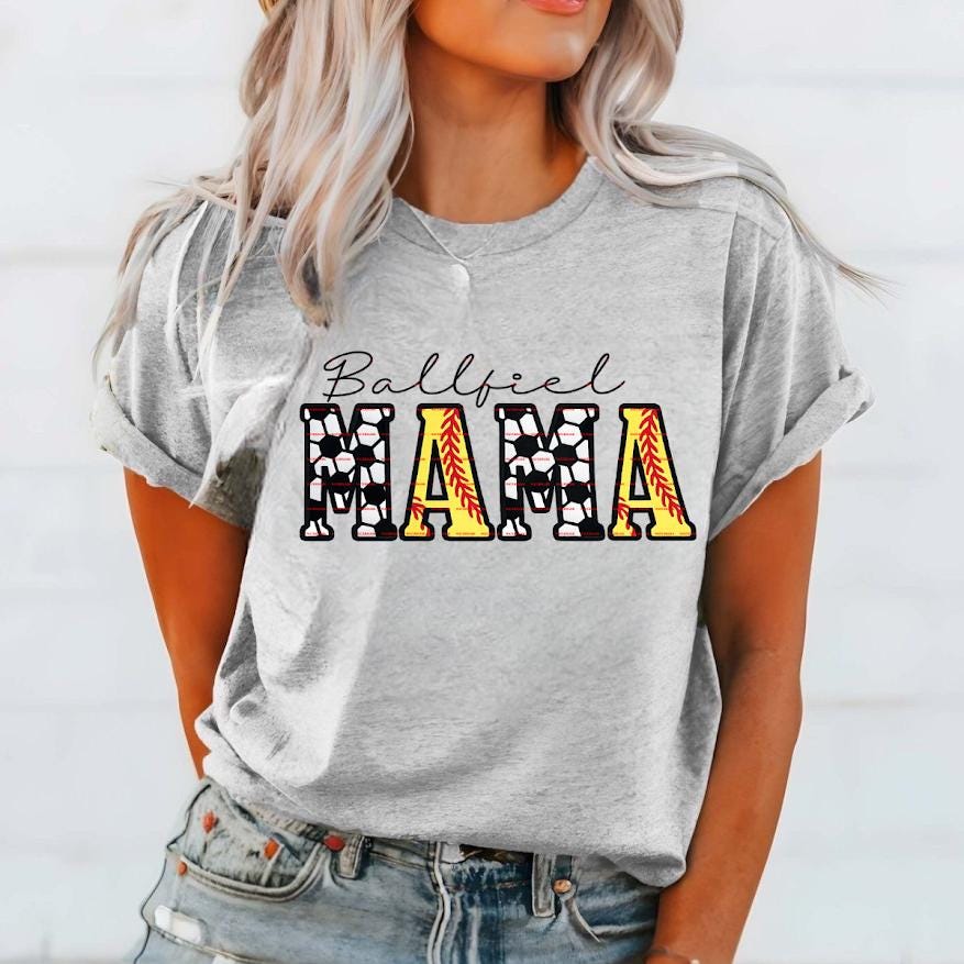 Softball Mom,Sports Mom Shirt Design, Baseball Soccer Pattern,Sports Mom Sublimation PNG Digital Download