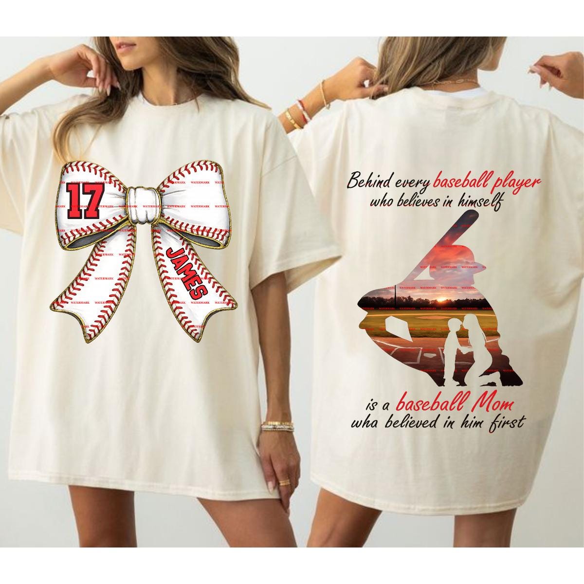 Proud Baseball Mom Quote,Personalized Design, Custom Baseball Bow Shirt PNG,Baseball Mom Shirt Png, Game Day Mom Digital Download