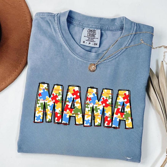 Autism Mama Design, Mom Png Instant Download Special Mom Png, Retro Png Sublimation, Motherday Png, Mamaw Png, Special kids, Puzzle mom