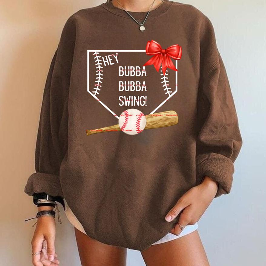 Boys Youth Baseball T-shirt,Hey Bubba Bubba Swing Baseball Shirt design Png file, Funny Sports Tee, Sports Fan Gift, Baseball Lover Apparel,