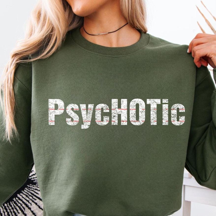 Psychotic Png file, Funny Sarcastic Tee, Bold Graphic, Dark Humor, Streetwear Aesthetic Unisex Shirt, Trendy Gift, Girly Png, Weekend Vibes