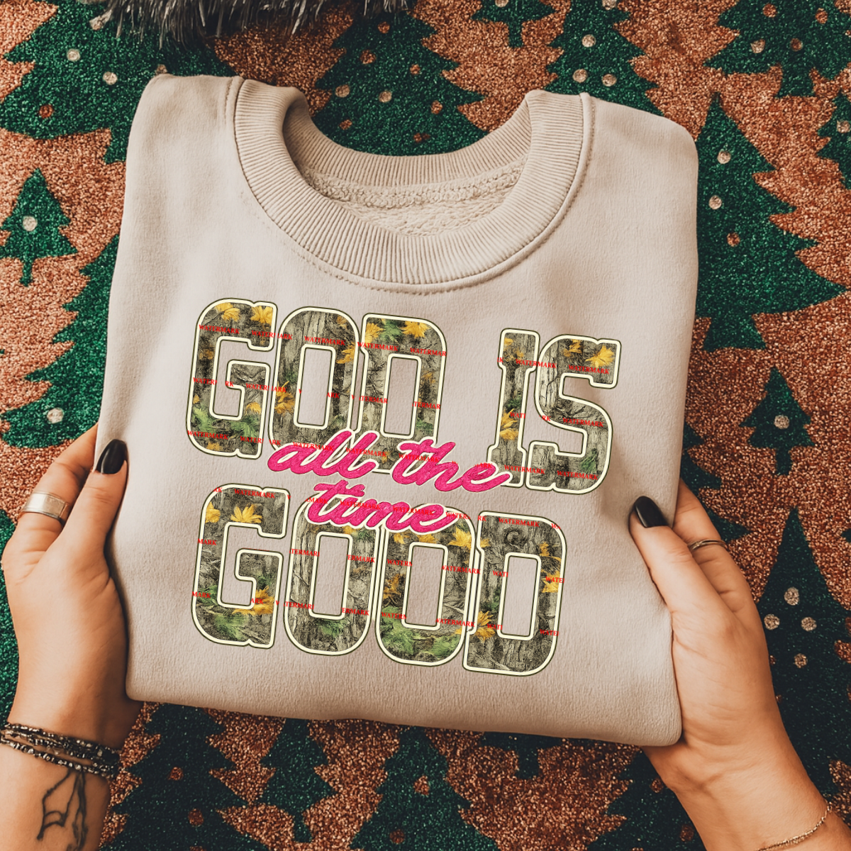 God Is Good all the time Png, Christian Shirt Vintage Faith Graphic Tee